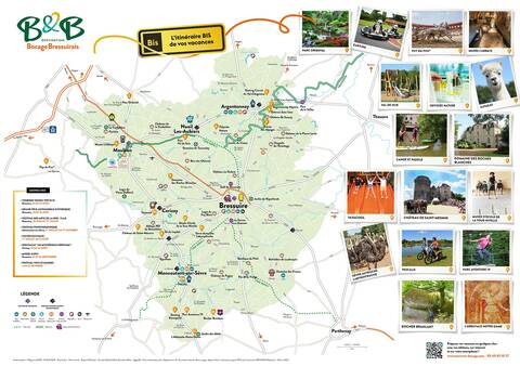 Carte Touristique Bocage Bressuirais Proche Puy Du Fou Carte Touristique Bocage Bressuirais Proche Puy Du Fou