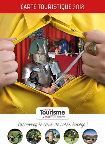 Carte Touristique en Bocage Bressuirais proche du Puy du Fou Carte Touristique en Bocage Bressuirais proche du Puy du Fou