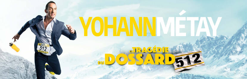 Spectacle "Tragédie du Dossard 512" avec Yohann Métay à Bocapole Bressuire