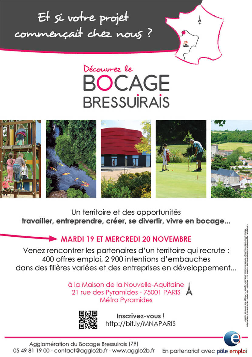 Le Bocage Bressuirais : des entreprises qui recrutent !