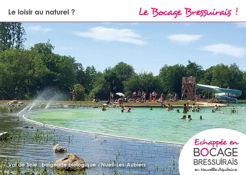 Le Bocage Bressuirais et Val de Scie, baignade biologique
