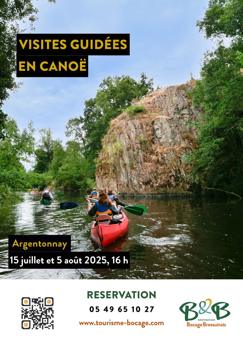 Visites guidées en canoë 2025