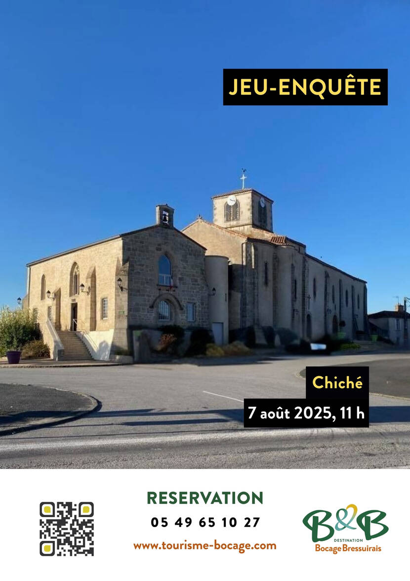 Jeu-enquête à Chiché 2025