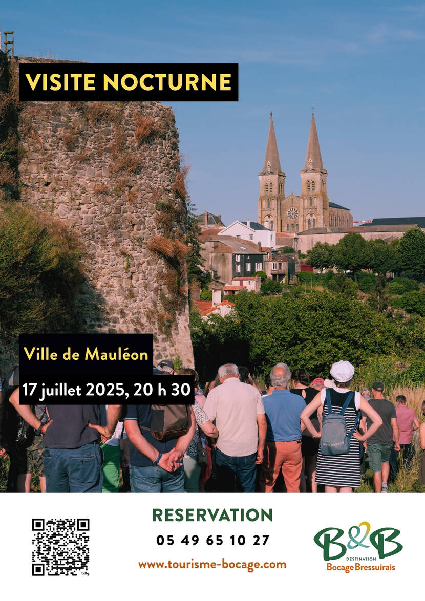 Visite nocturne Mauléon 2025