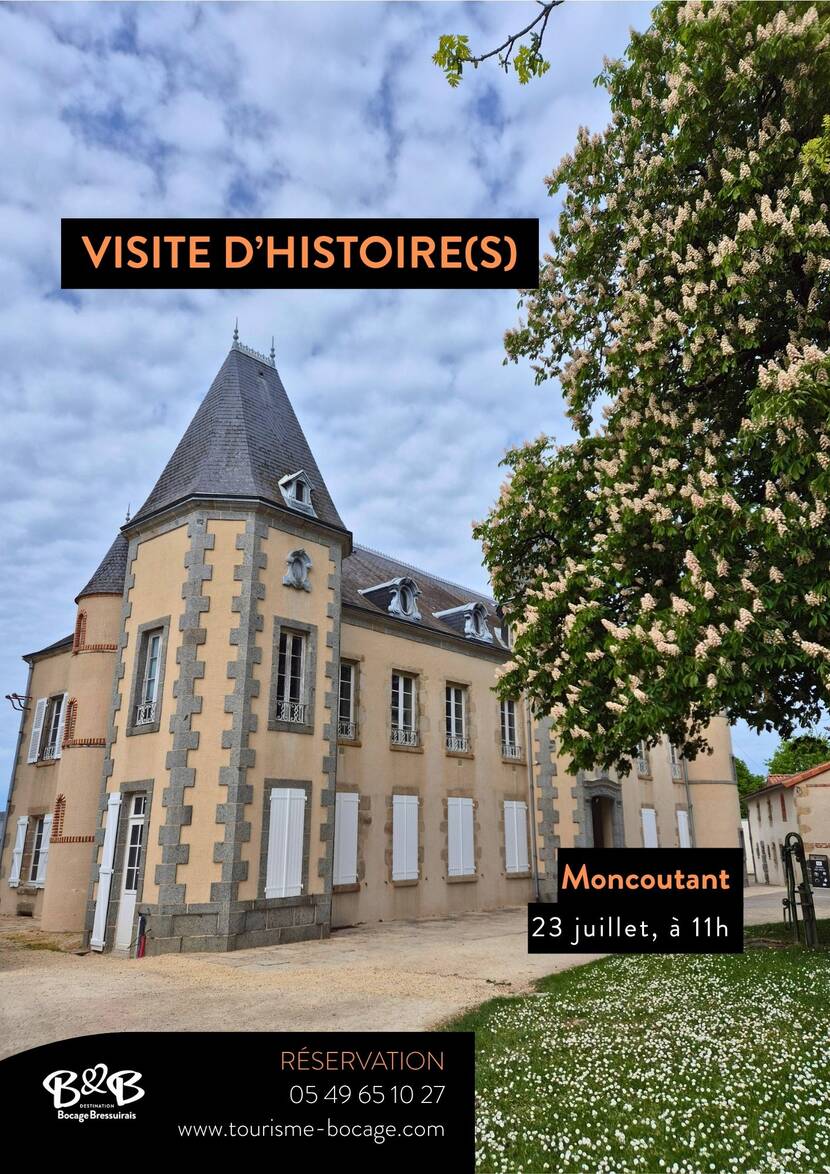 Visite d'histoire(s) Moncoutant 2026