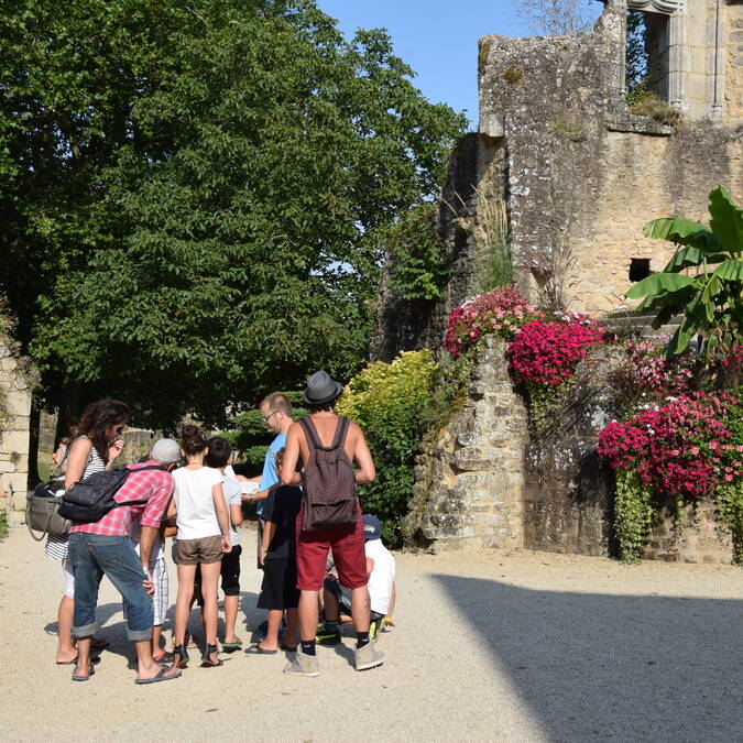 Chasse au trésor au château de Bressuire @OTBB